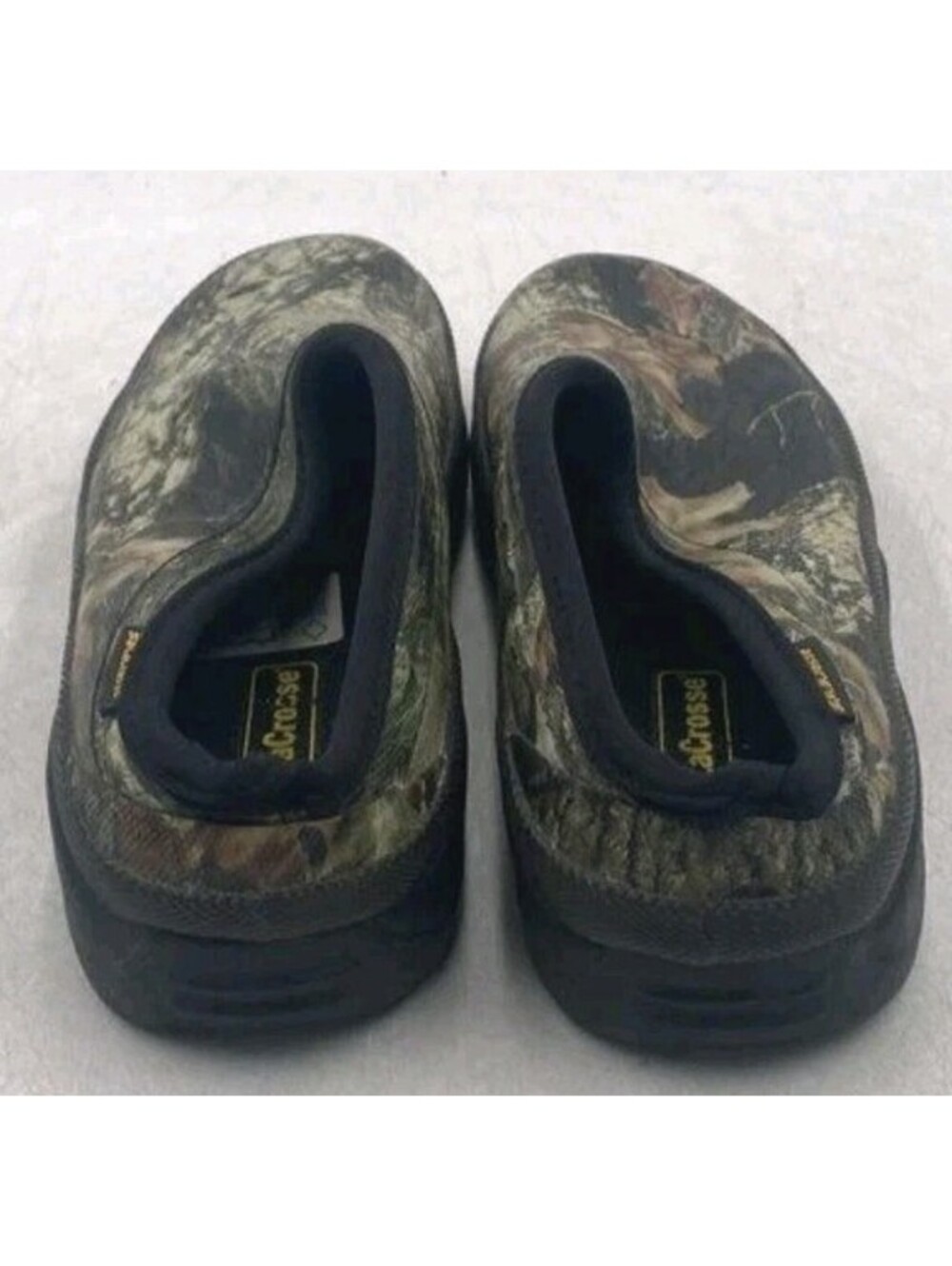 LaCrosse Women's 8 Green Camouflage Low Top Round Toe Slip-On Shoes - Picture 4 of 7